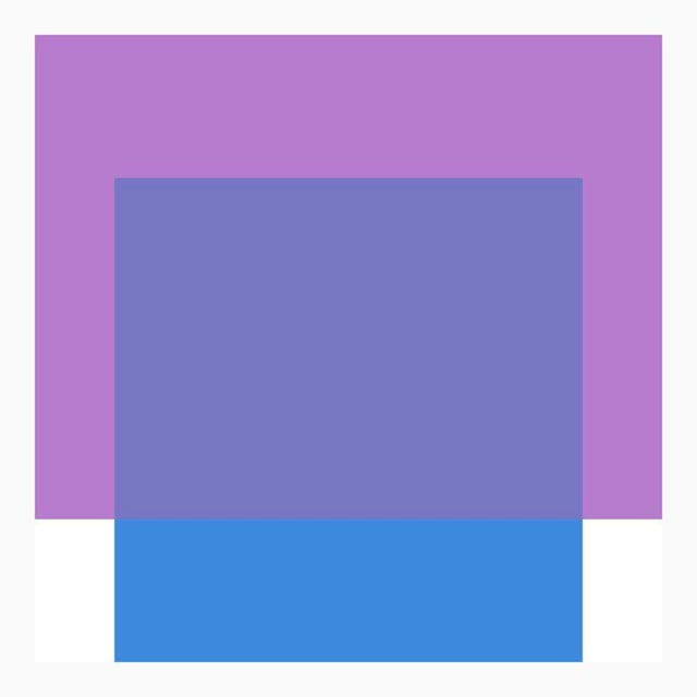 Contemporary The Interaction of Purple and Blue Fine Art Print 25" X 30" by Liz Roache For Sale - Image 3 of 6