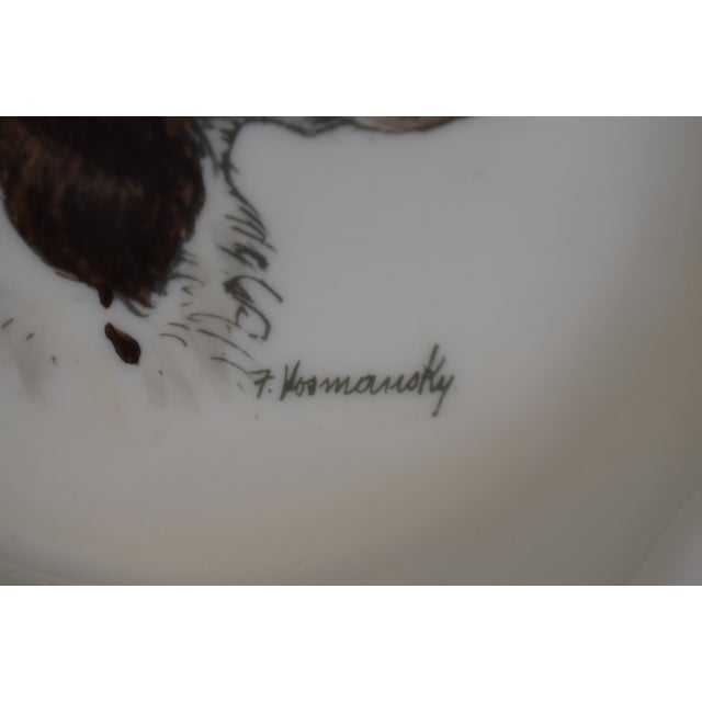 Abercrombie & Fitch X Frank Vosmansky Springer Spaniel Ashtray For Sale - Image 4 of 5