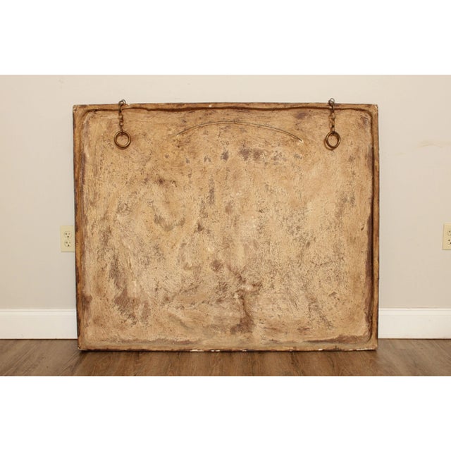 Chinese Musician Trio Large Carved Wall Relief Sculpture For Sale - Image 12 of 13