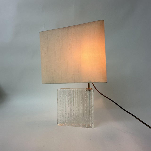 Mid-Century Glass Table Lamp, 1960s For Sale - Image 17 of 18