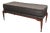 Mid-Century Modern Upholstered Wooden Bench, 1950s For Sale