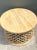 Mid-Century Modern Vintage Wooden Openwork Coffee Table For Sale - Image 3 of 12