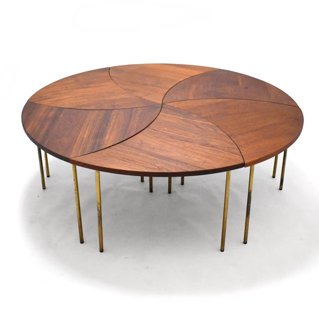 Mid-Century Modern Peter Hvidt "Pinwheel" Coffee Table For Sale - Image 3 of 10