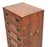 Wood Antique Yew Wood Military Campaign Chest of Drawers, 1950 For Sale - Image 7 of 11