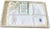 A lovely boxed set of eight handmade Belgian linen cocktail napkins, circa 1950s, made for K. Katen & Co. Inc. of Fifth...
