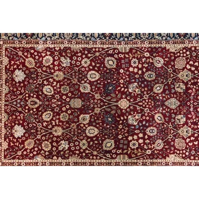 Agra Rug, 6' X 9'2" For Sale - Image 4 of 10