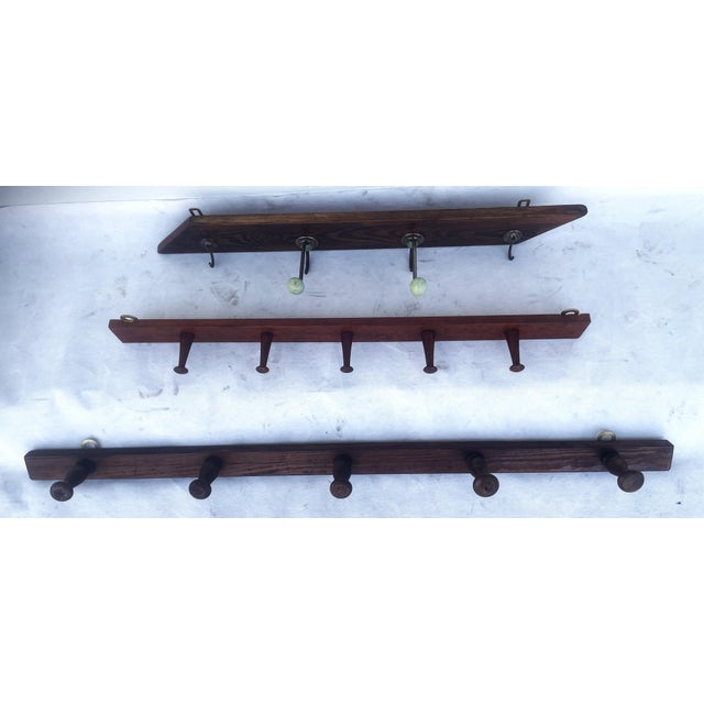 Antique Wooden Hangers, 1890s, Set of 3 For Sale - Image 4 of 11
