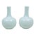 Chinese Monochrome Glaze Celadon Bottle Shape Vases - a Pair For Sale