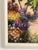 Bright Pink Vintage Signed M. Bryson Tropical Beach Palm Tree Landscape Painting, Framed For Sale - Image 8 of 17