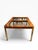 Century Furniture 1970s Century Furniture Burl Wood and Brass Dining Table (Two Leaves) For Sale - Image 4 of 10