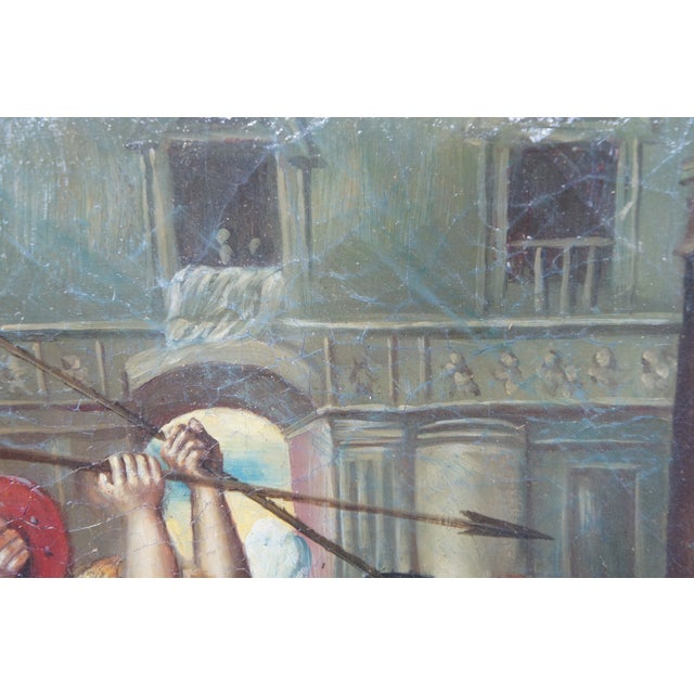 Perseus Turning Phineas and His Followers to Stone After Luca Giordano Painting For Sale - Image 4 of 12