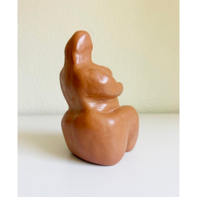 Mid 20th Century Rubenesque Red Clay Sculpture, Mid 20th Century For Sale - Image 5 of 8