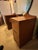 1940s Retro Vanity - Dressing Table/ Bar With Large Round Mirror For Sale - Image 4 of 7
