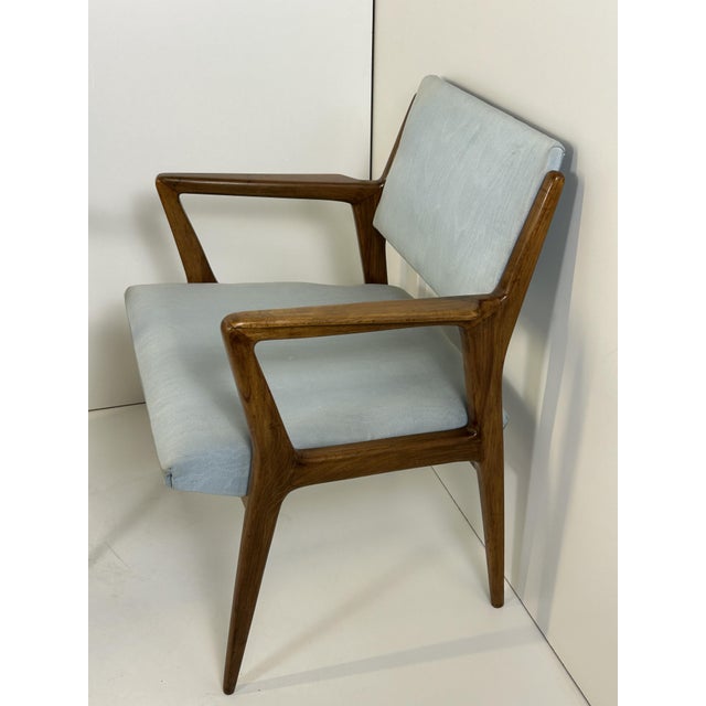 Wood Chairs in the style of Gio Ponti, 1950s, Set of 2 For Sale - Image 7 of 11