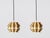 Vintage Swedish Trava Pendant Lamps by Carl Thore for Granhaga Metallindustri, 1960s, Set of 2 For Sale - Image 4 of 17