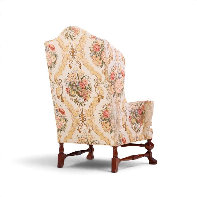 Baker Stately Homes Collection Mahogany Winged Throne Chairs - Pair For Sale - Image 10 of 13