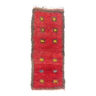 Vintage Boujad Moroccan Rug, 02'10 X 06'11 For Sale