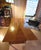 Mid 20th Century Alma Skulptura Mid Century Walnut Executive Desk, 78” Danish Modern, Cane Panel For Sale - Image 4 of 11