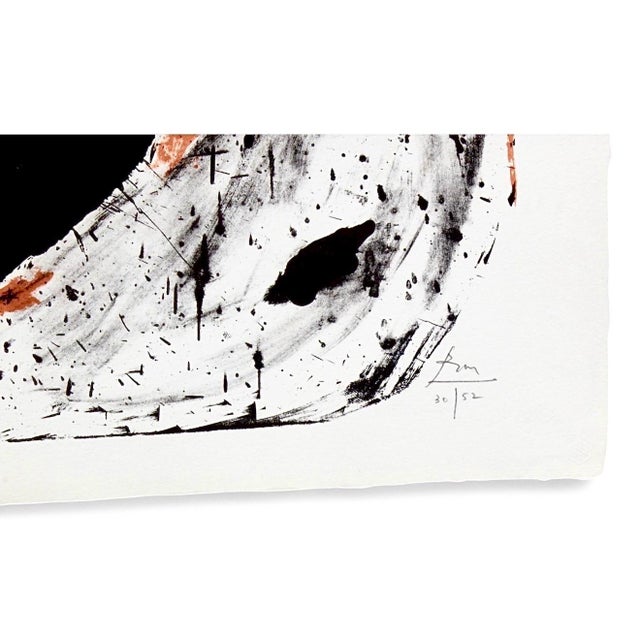 Robert Motherwell, Large Robert Motherwell Lithograph Abstract Expressionist Lament for Lorca 1982 For Sale - Image 12 of 13