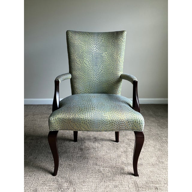 Baker Furniture Company Late 20th Century Set of 6 Baker Furniture Barbara Barry Collection Dining Chairs For Sale - Image 4 of 9