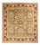 Mogul Collection Hand-Knotted Area Rug - Green 12' 2" x 13' 7" For Sale