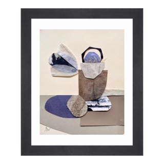 "Memorabilia 2" Original Mixed-Media Collage on Paper by Zac Woodiel For Sale