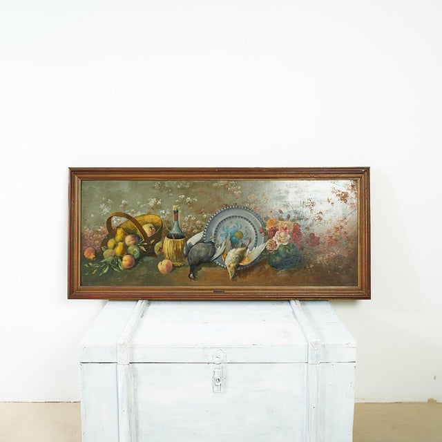 L. Tassinari, Still Life, Oil on Panel For Sale - Image 6 of 6