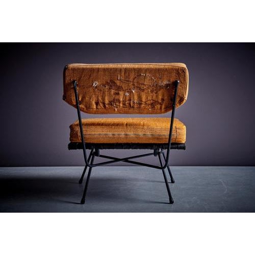Set of Elettra Lounge Chair with Ottoman attributed to Studio BBPR for Arflex, 1960s For Sale - Image 11 of 14