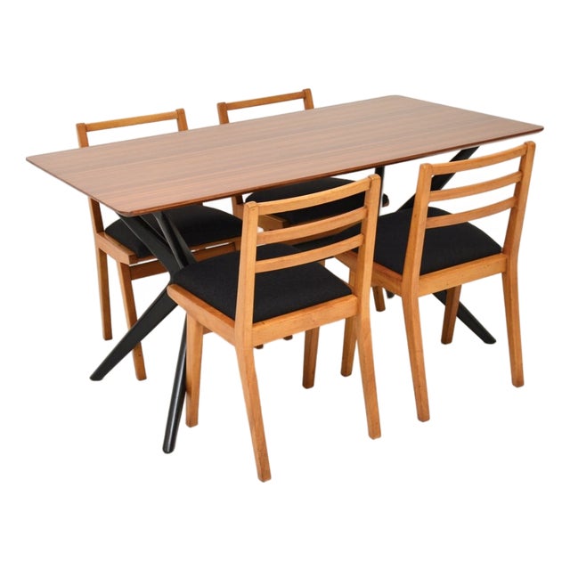 Vintage Redford Dining Table and Chairs from G-Plan, 1950, Set of 5 For Sale