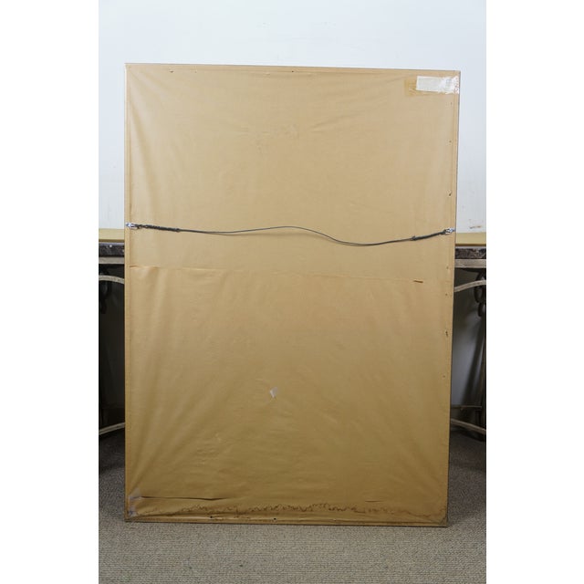 1983 Theo Tobiasse Immense Femme Heart of Men Abstract Hc Lithograph 50" For Sale - Image 12 of 14