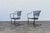 Metal Pair of Vintage Mid-Century Modern Wrought Iron Patio Bouncer Lounge Chairs | Russell Woodard Style For Sale - Image 7 of 18
