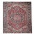 Vintage Persian Heriz Serapi Rug, Wool Pile, Geometric Design, 1920s For Sale