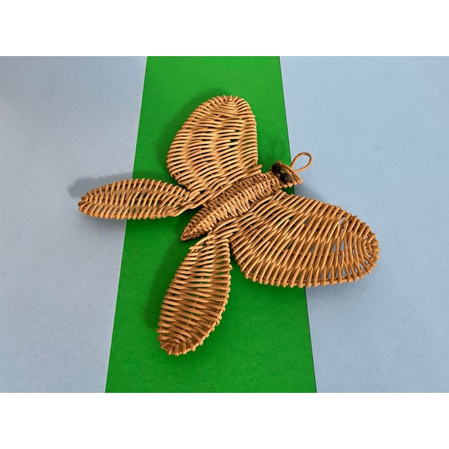Children's 1970s Wicker Butterfly For Sale - Image 3 of 11