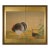 Japanese Meiji Two-Panel Screen With Tom Turkey and Hen, Signed Yoho, C. 1900 For Sale