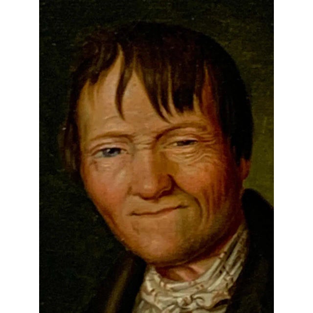 18th Century Miniature Portrait of a Sleepy Eyed Man, Circle Christian Wilhelm Ernst Dietrich For Sale In West Palm - Image 6 of 12