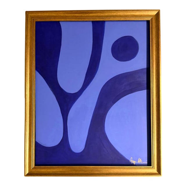 Contemporary Abstract Expressionist Painting by Bryan Boomershine Framed For Sale