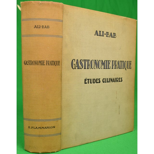 Traditional "Gastronomie Pratique: Etudes Culinaires" Book 1950 Ali-Bab For Sale - Image 3 of 9