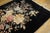 1920s Black Floral Antique Chinese Art Deco Carpet 5'9" X 8'6" by Nichols Workshop Knotted Wool Rug For Sale - Image 4 of 12