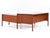 Mid-Century Modern Jens Rinsom Mid Century Executive Desk in Walnut With Return, 1960s For Sale - Image 3 of 5