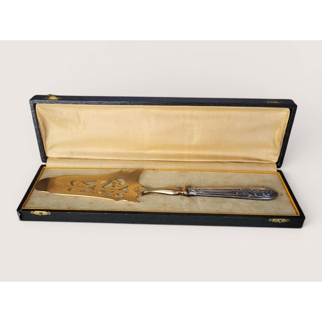 Louis XVI Silver Pie Server from Brosse & Cie, 1890s For Sale - Image 13 of 13