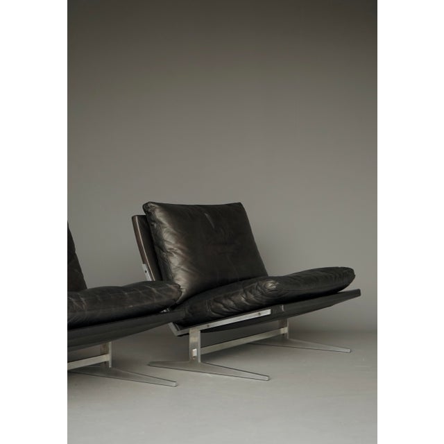 1960s Bo-561 Easy Chairs by Preben Fabricius & Jørgen Kastholm for Bo-Ex, 1960s, Set of 2 For Sale - Image 5 of 18