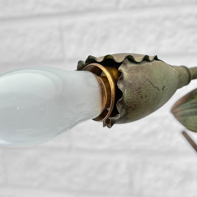 Antique Art Nouveau Table Lamp by Paul Aichele, Germany, 1910s For Sale - Image 13 of 18