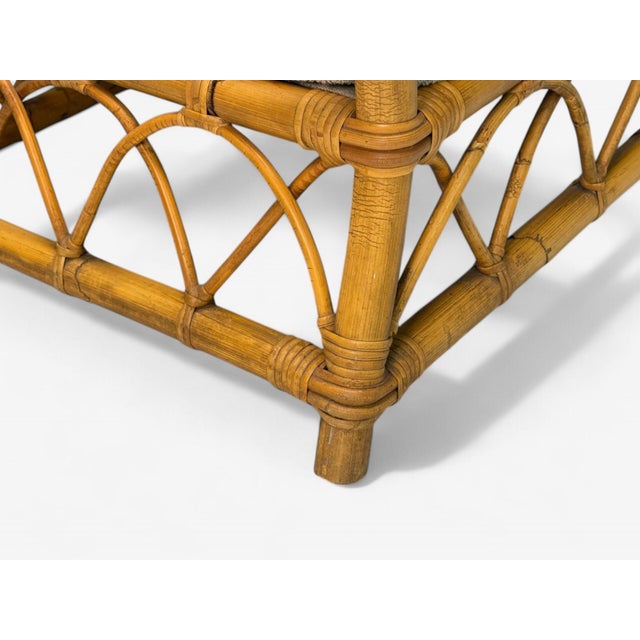 Wood Bielecky Brothers, Modern, Single Lounge Chair, Cane, Bamboo, Usa, 21st C. For Sale - Image 7 of 12