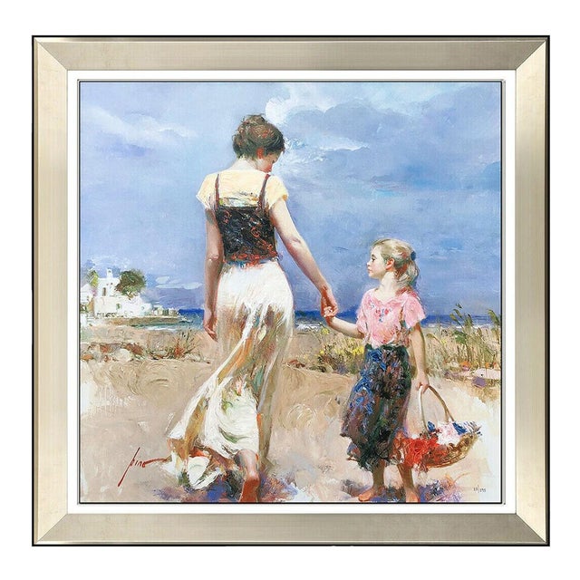 Late 20th Century Let's Go Home, Pino Daeni For Sale