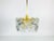 German Gold-Plated & Crystal Ceiling Lamp from Kinkeldey, 1960s For Sale - Image 10 of 11