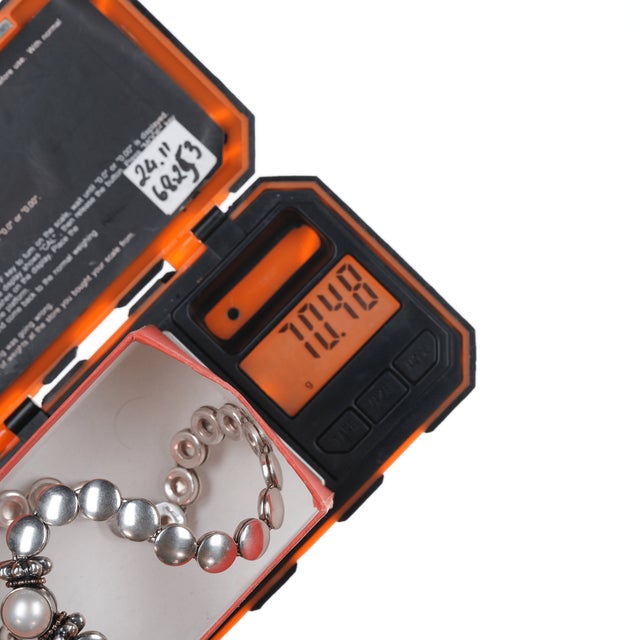 Lagos Caviar 18k/sterling Mabe Pearl Necklace For Sale - Image 10 of 10