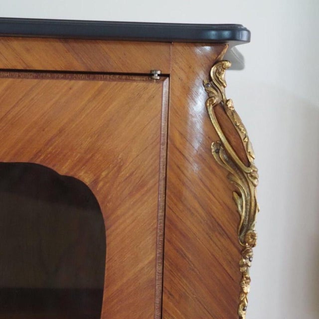 Vintage Display Case in Walnut For Sale - Image 3 of 10