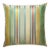 The House of Scalamandré Charlotte Stripe Pillow, Moss For Sale