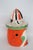 Takito Japan Clown Figural Juicer Reamer Orange Green Hand Painted Ceramic 4729b For Sale - Image 4 of 15