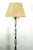 Gold Italian Murano Glass and Brass Floor Lamp by Ercole Barovier, 1940s For Sale - Image 8 of 15